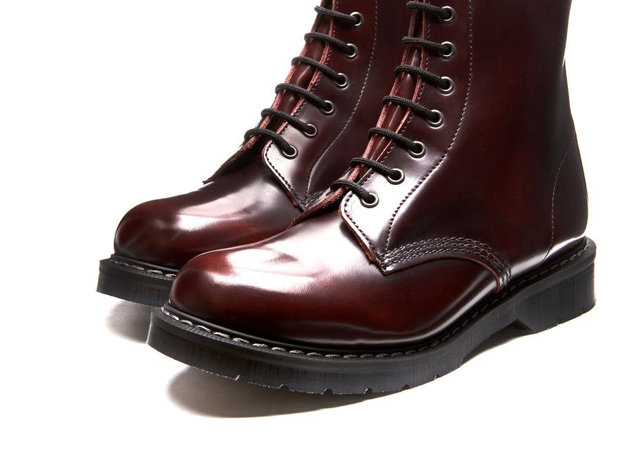 Burgundy rub off boots hotsell